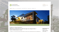 Desktop Screenshot of lightwave.com.au