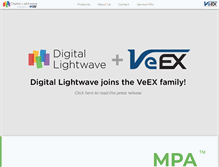 Tablet Screenshot of lightwave.com